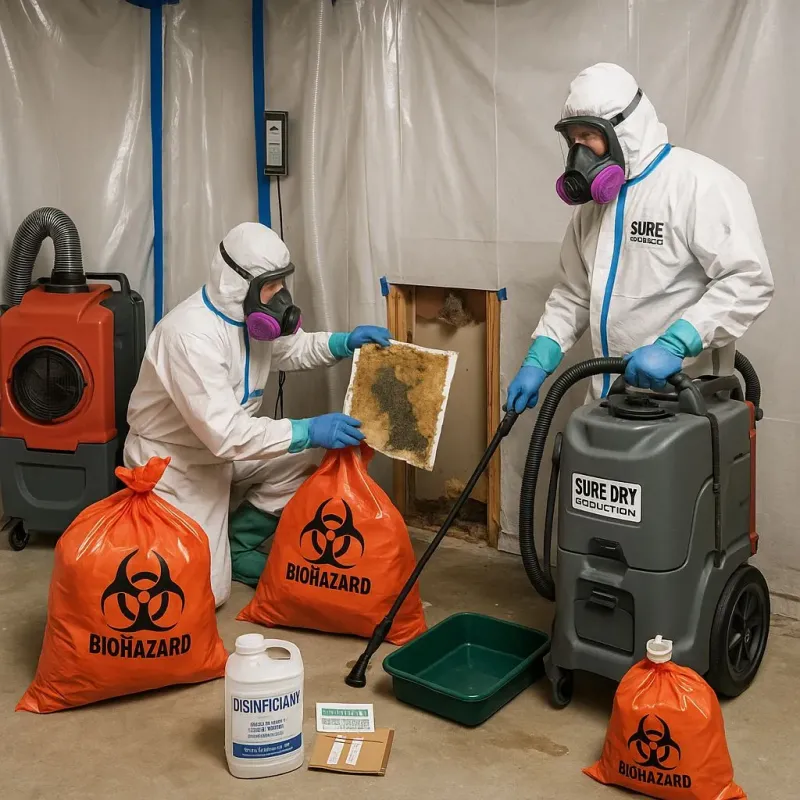Contaminated Water Handling Protocols process in Calhoun County, IA